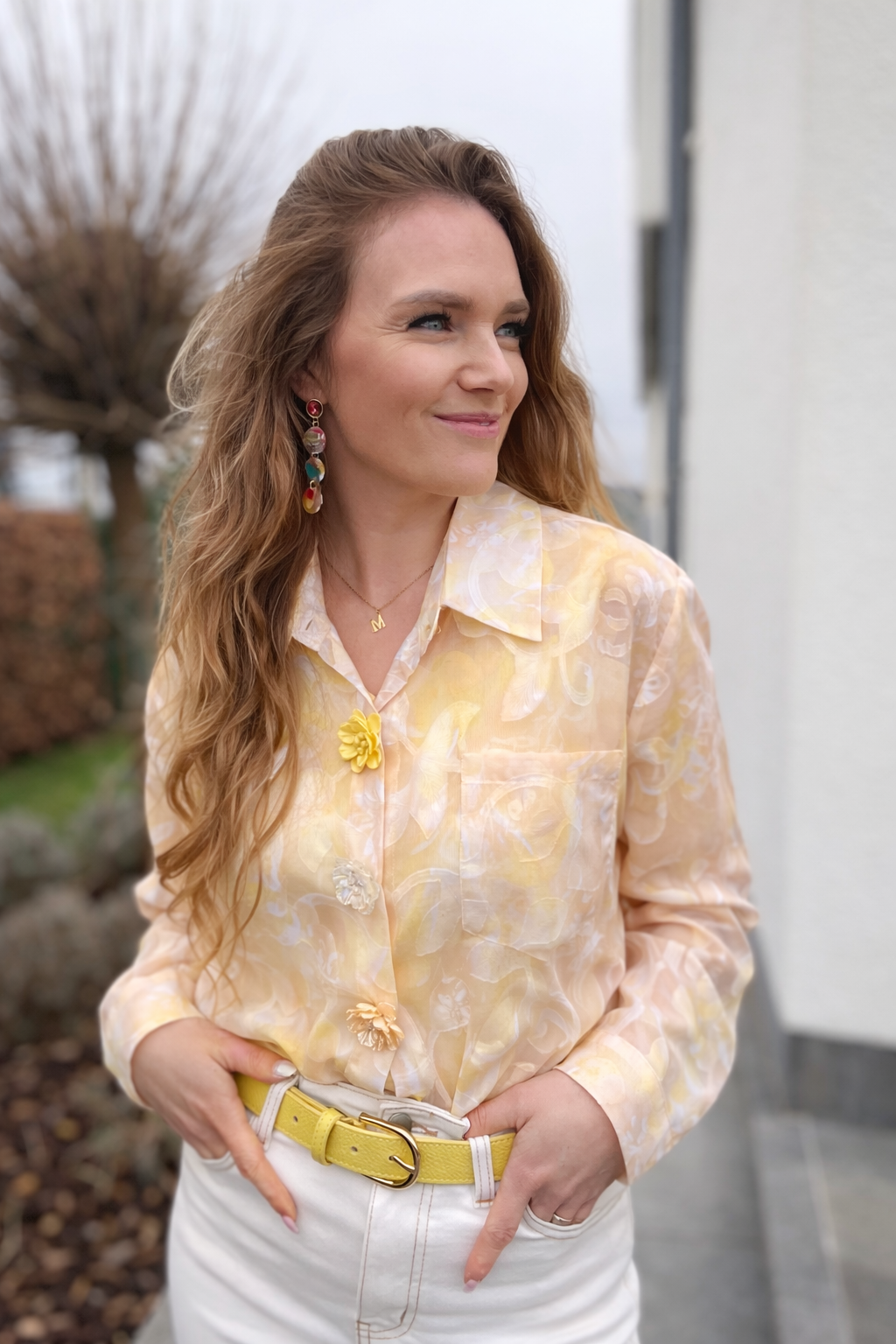 Hemd Myra geel