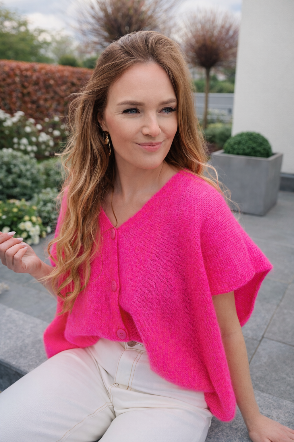 Gilet/debardeur fushia