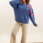 Pull Love blauw