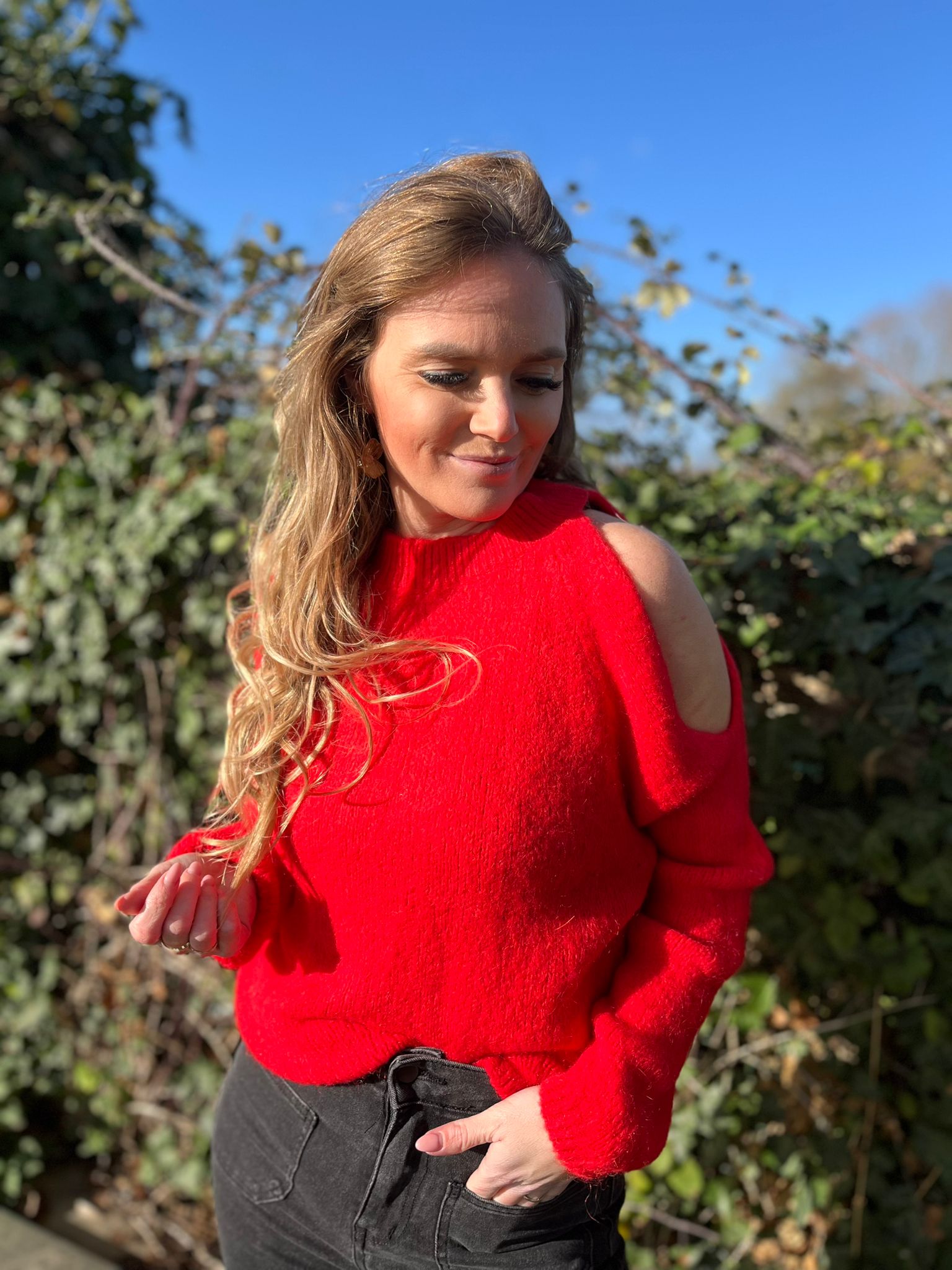 Pull L one  shoulder rood