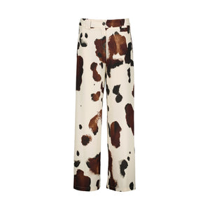 Broek Amélie Cerignola gesso/choco