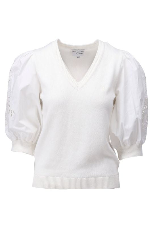 You're my lobster - V hals pull met borduursel (C808L)