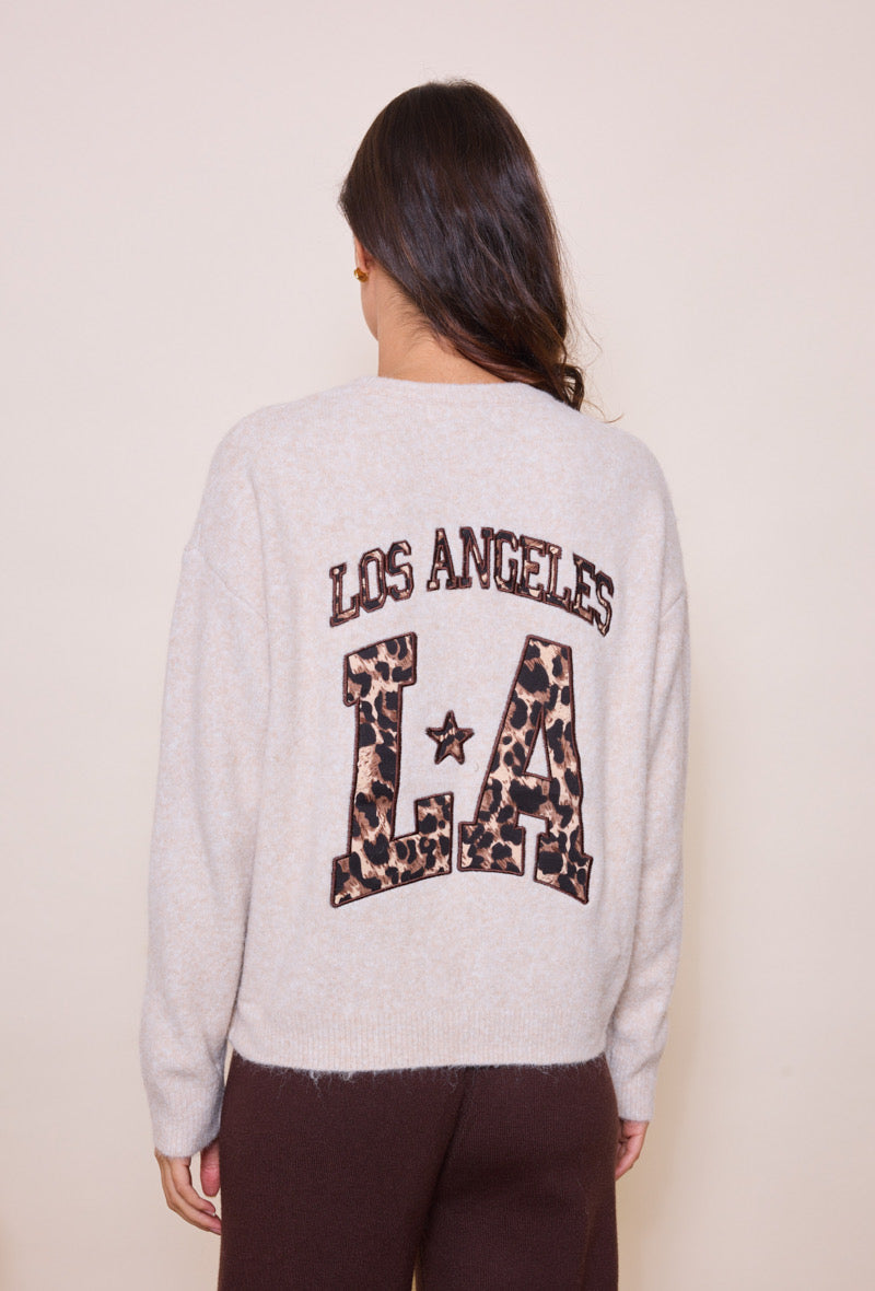 Pull Clara Los Angeles beige