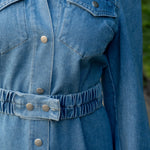 Kleed Cindy jeans lang