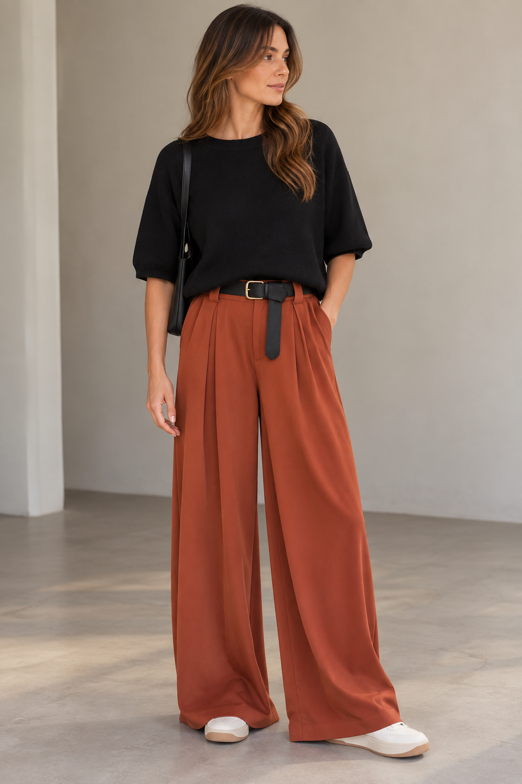 Broek Terra terracotta