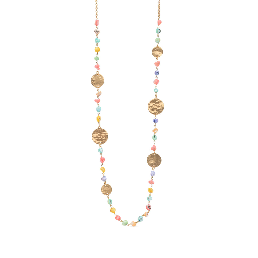 Babeza Lange ketting multicolor