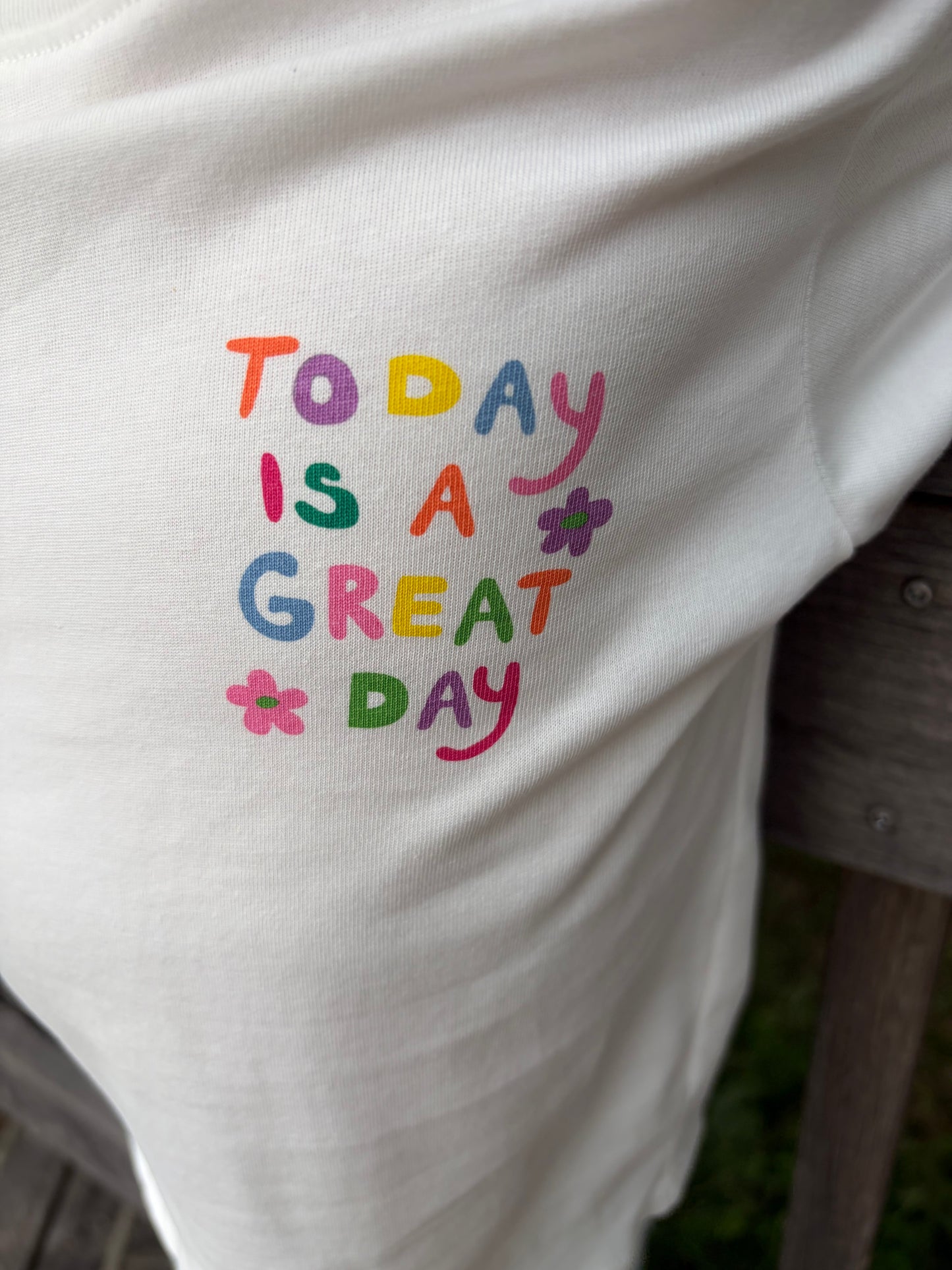 T-shirt Fille great day
