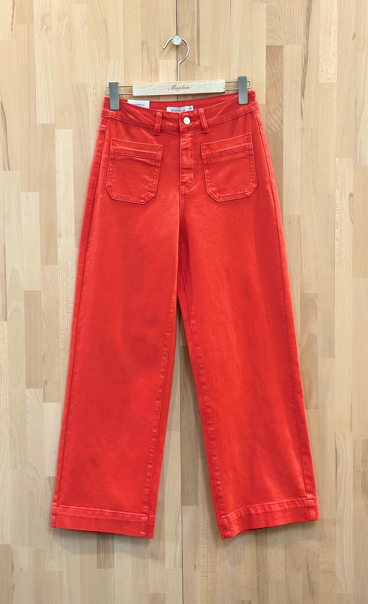 Jeansbroek Maya corail