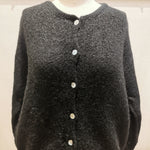 Gilet Bella zwart met knopen
