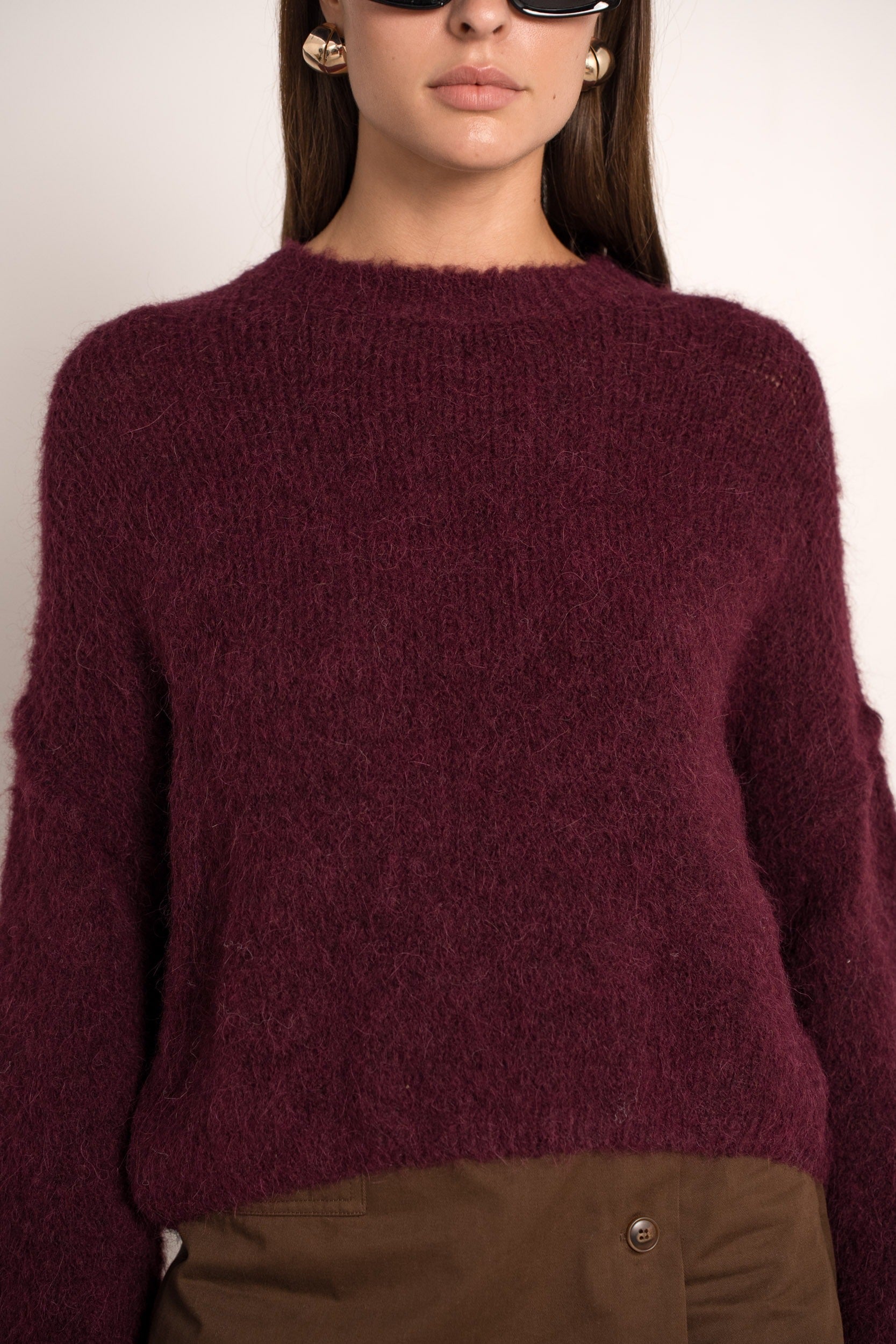 Pull Musy Bordeaux