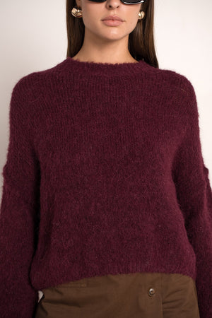 Pull Musy Bordeaux