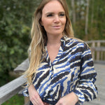 Bloesje Kimberly blauw