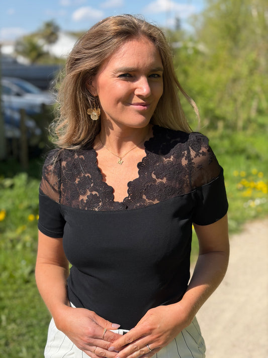 Bloesje Marie zwart