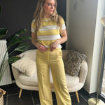 Broek Amélie Astrid yellow