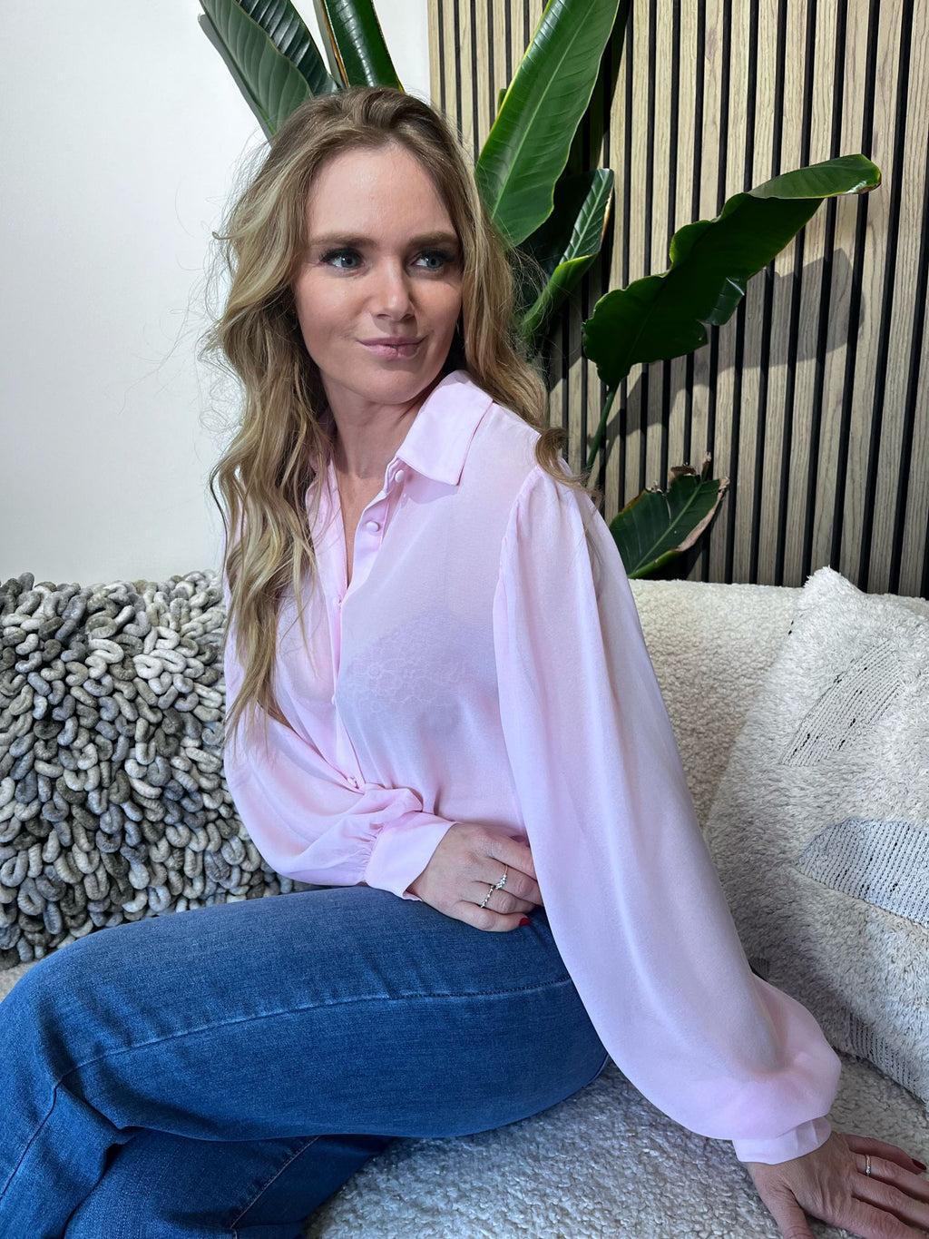 Hemd Kimberly (fijn) roos