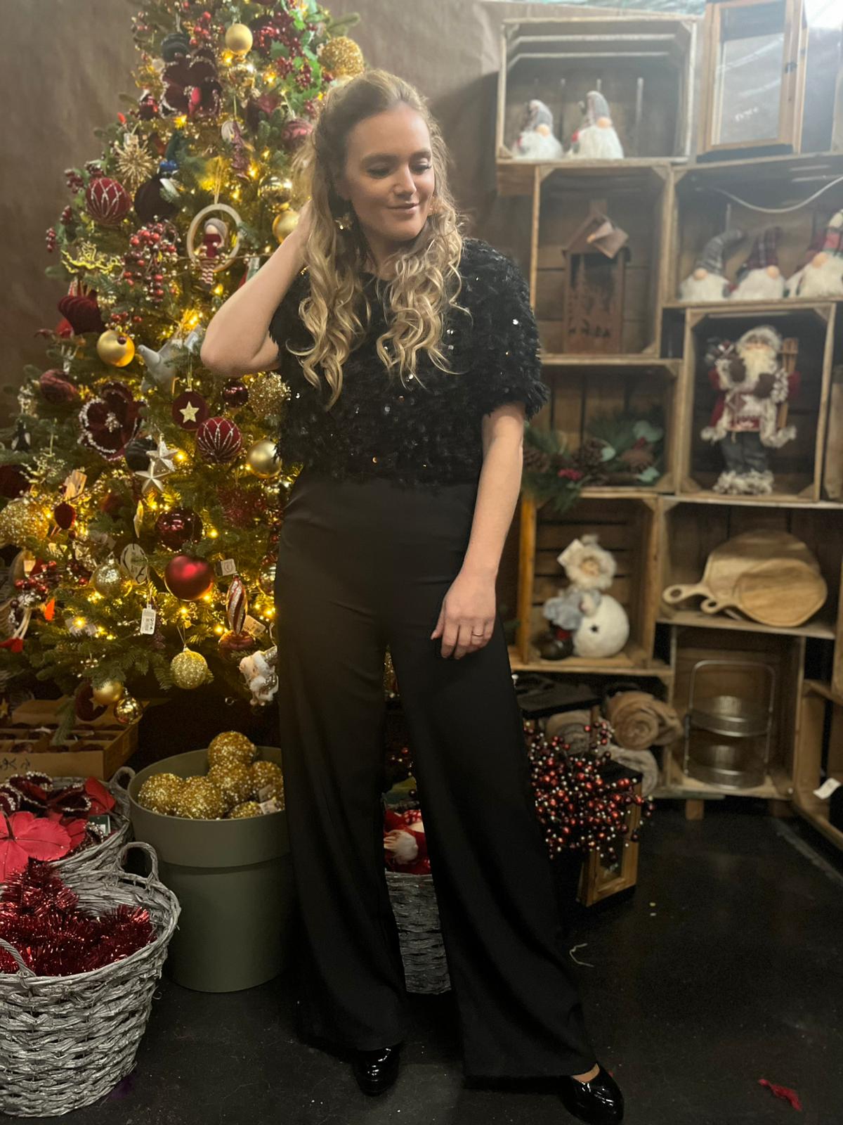 Jumpsuit Evene zwart