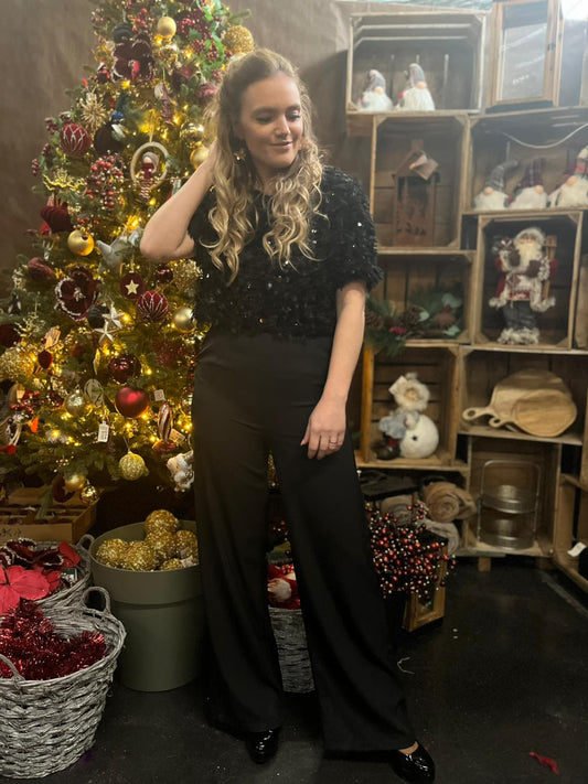 Jumpsuit Evene zwart