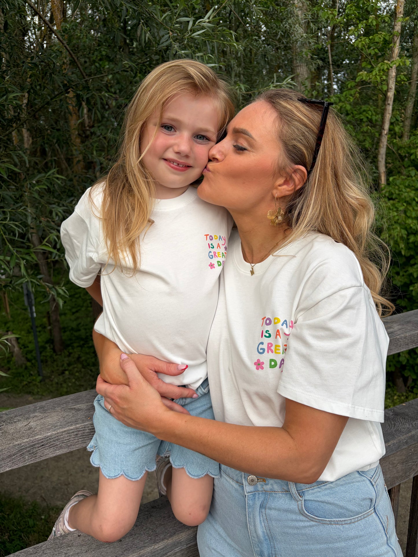T-shirt Mère wit great day