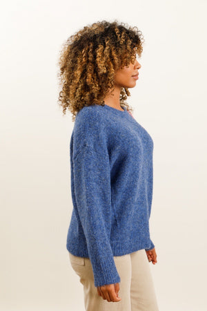 Pull Love blauw