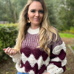 Pull Musy Bordeaux