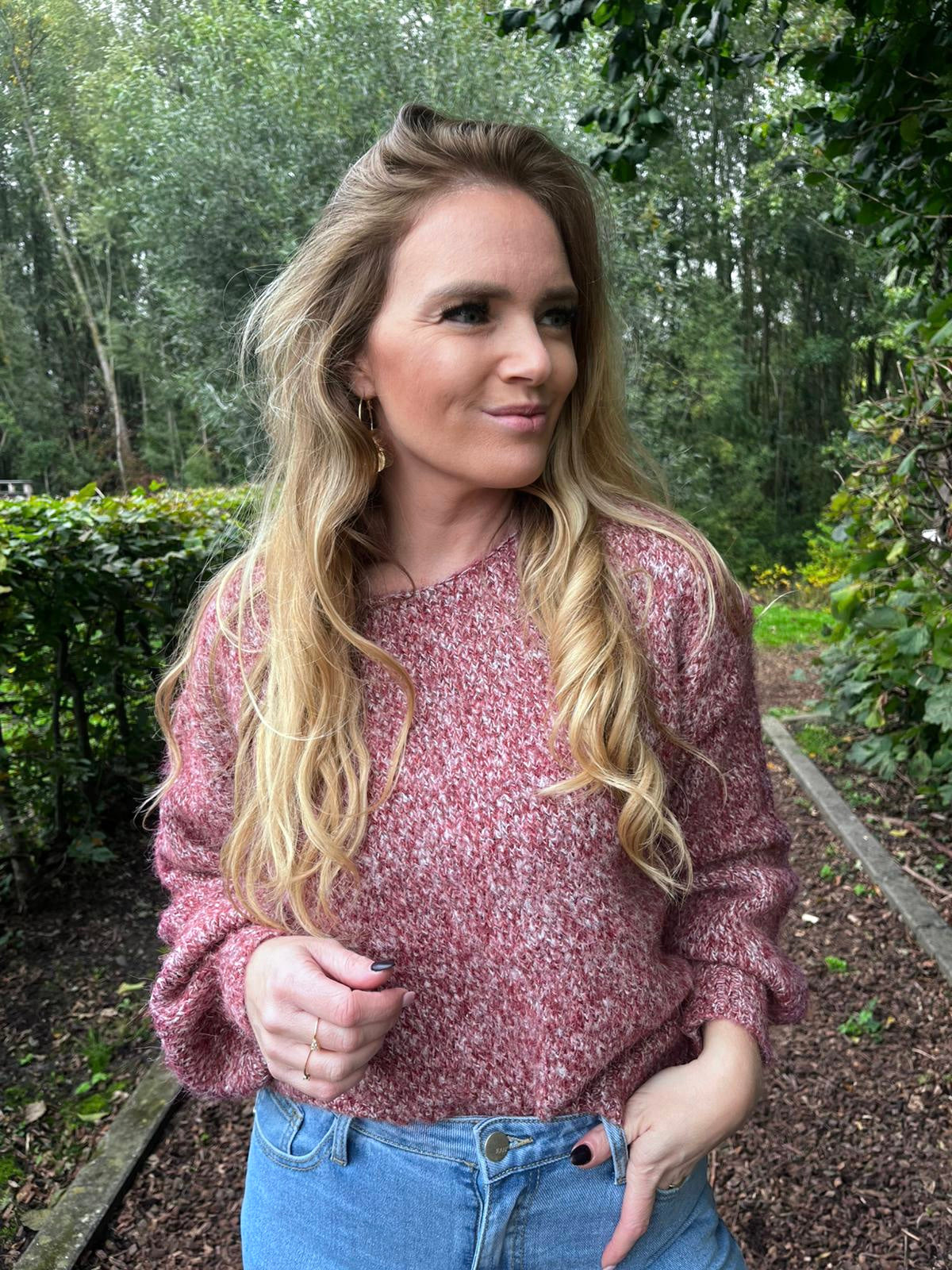 Pull Seelly mix Bordeaux