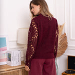 Pull Kimberly burgundy