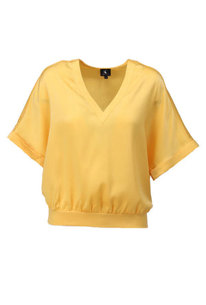 K-design - Top met V-hals (A672Mimosa