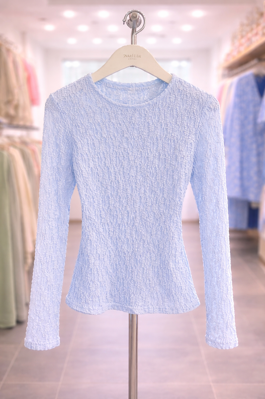 Bloesje Anika blauw