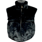 Vestje Evene zwart bont