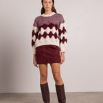 Pull Musy Bordeaux