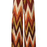 K-design - Broek met print en trekkooord z319