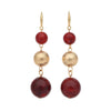 Oorbellen Babeza Bordeaux 273