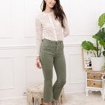 Jeansbroek Foly kaki
