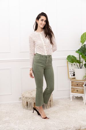 Jeansbroek Foly kaki