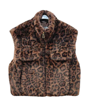 Vestje Evene Leopard bont
