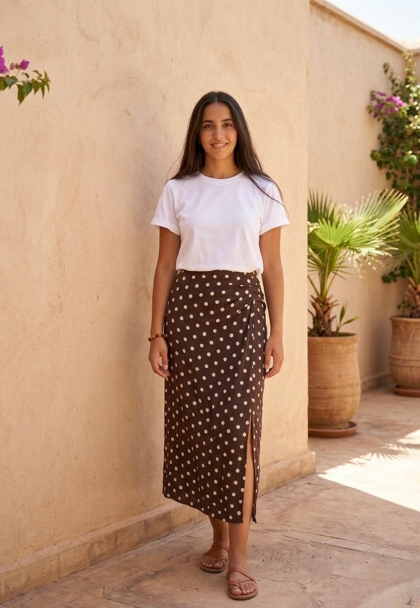 Rok choco polka seely
