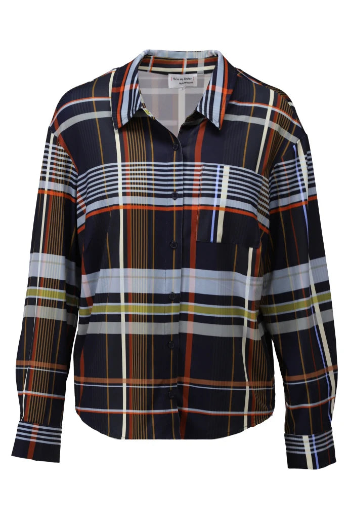 YOU'RE MY LOBSTER — BLOUSE MET SCHOTSE RUIT