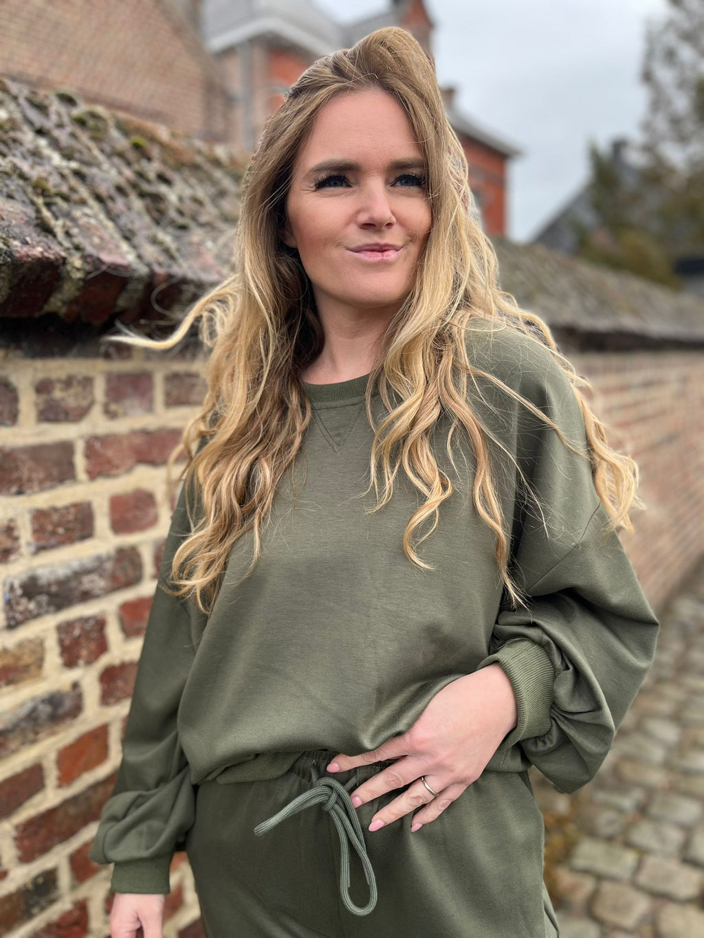 Pull/sweater Michelle khaki