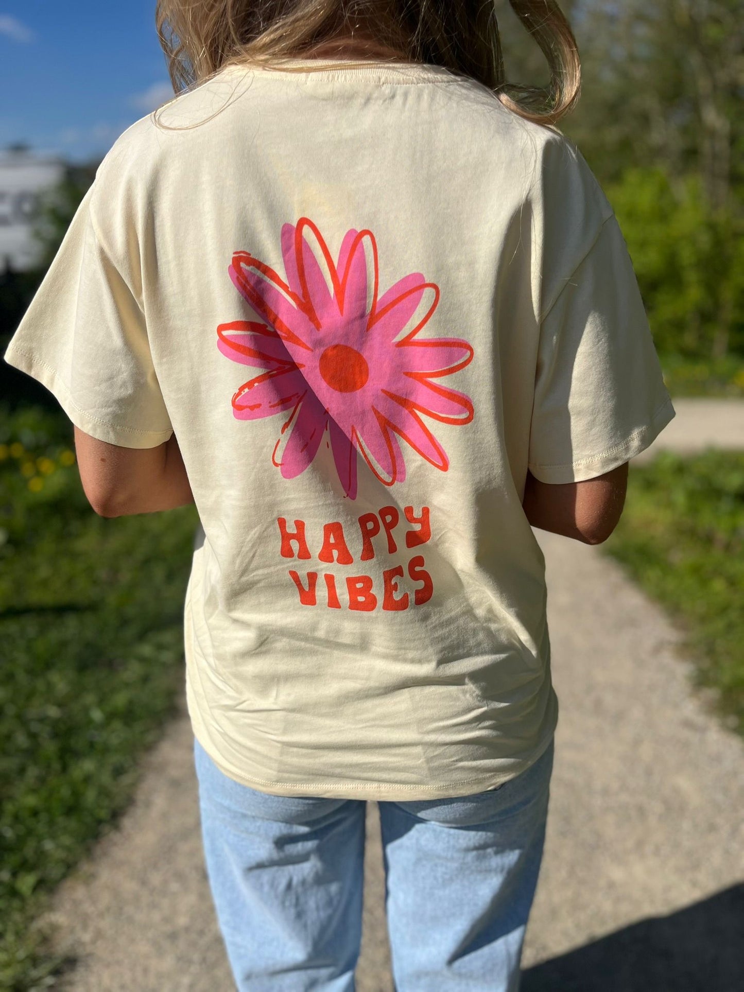 T-shirt geel Mère