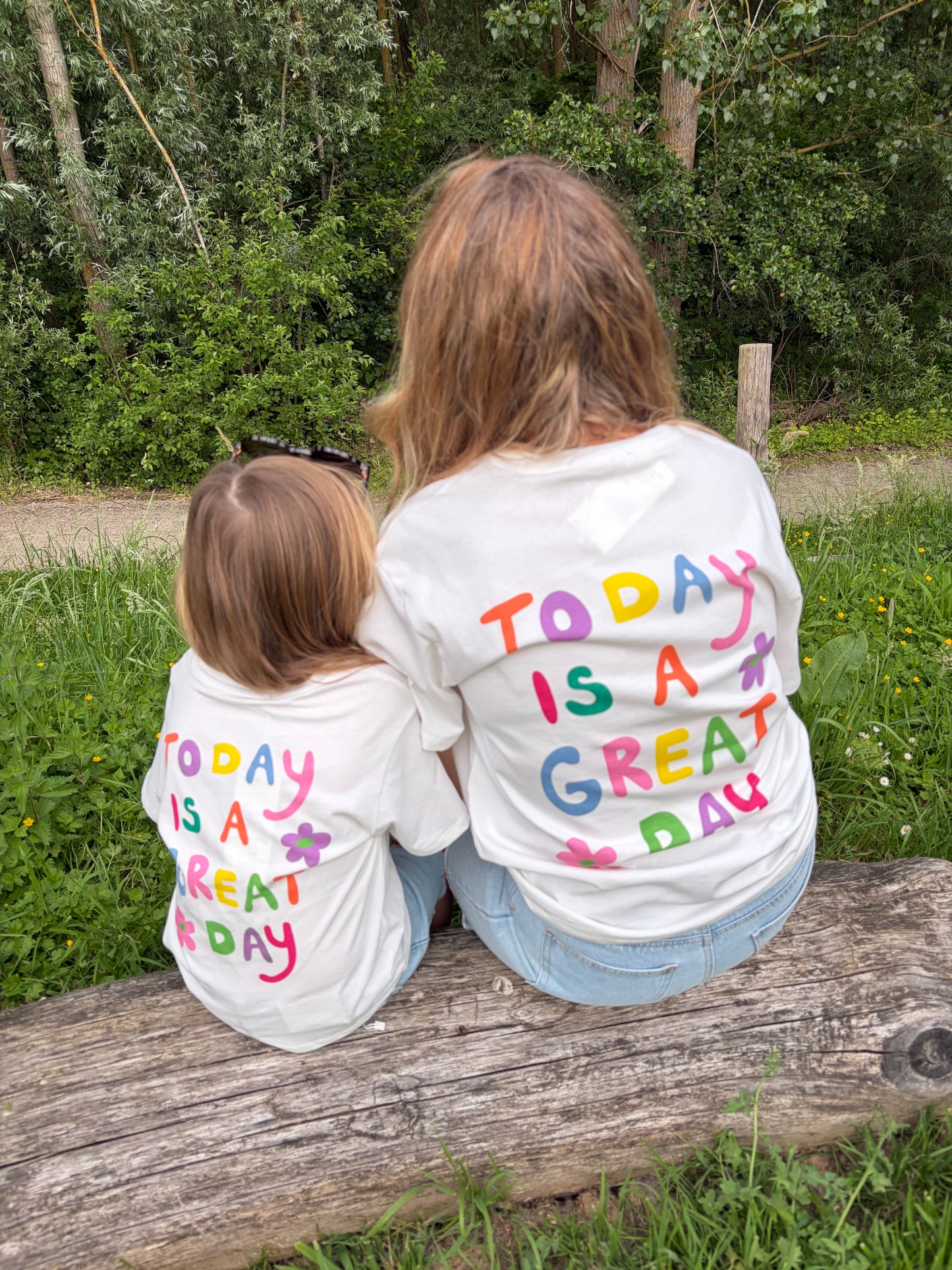T-shirt Mère wit great day