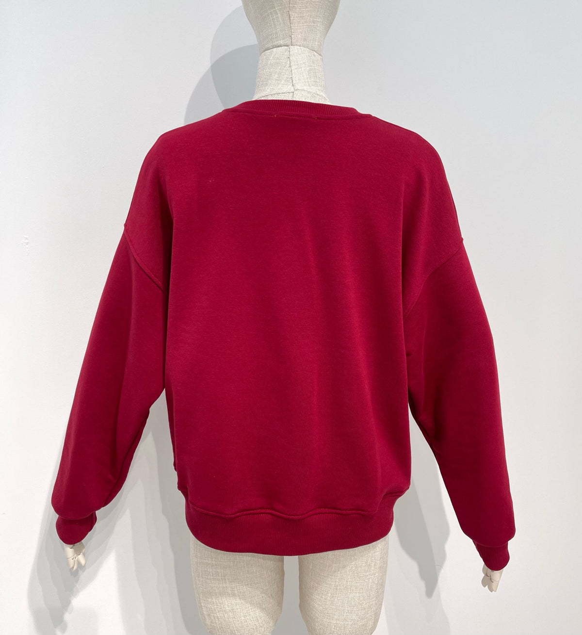 Pull roos burgundy