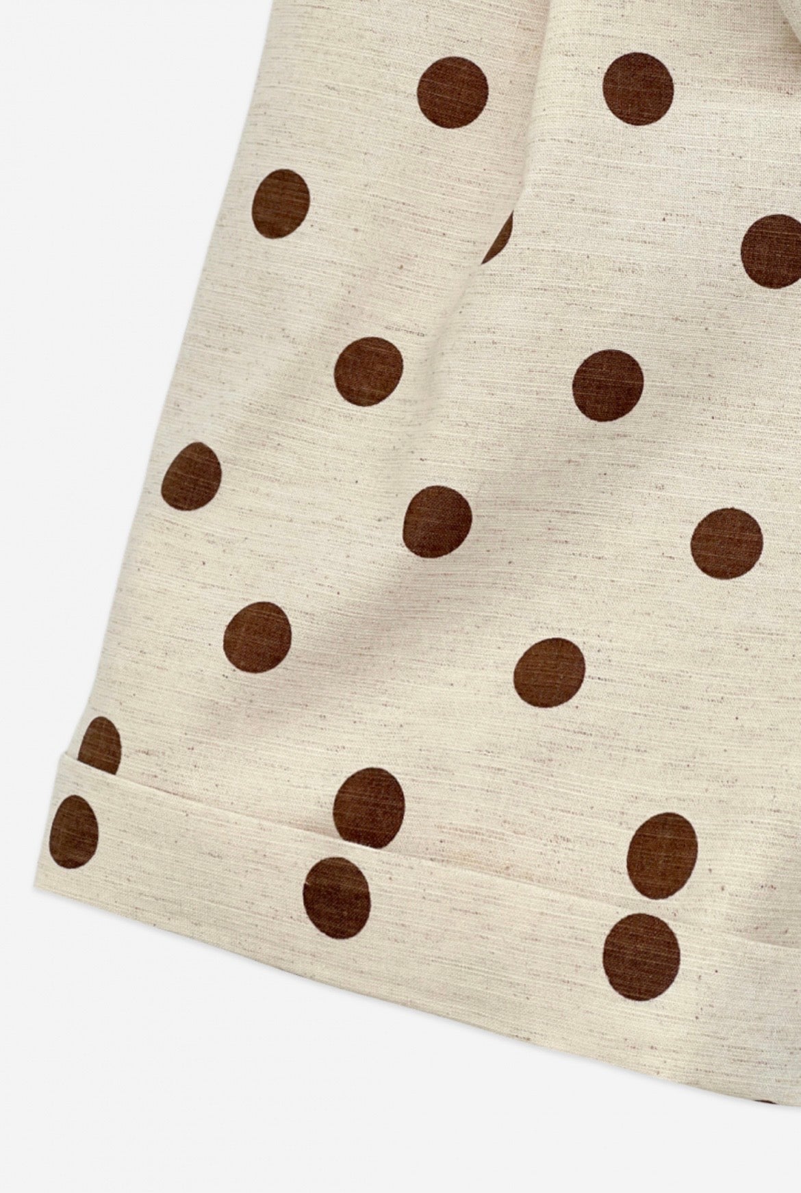 Short Elli taupe polka