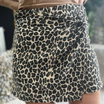 Short/rok Anika Leopard