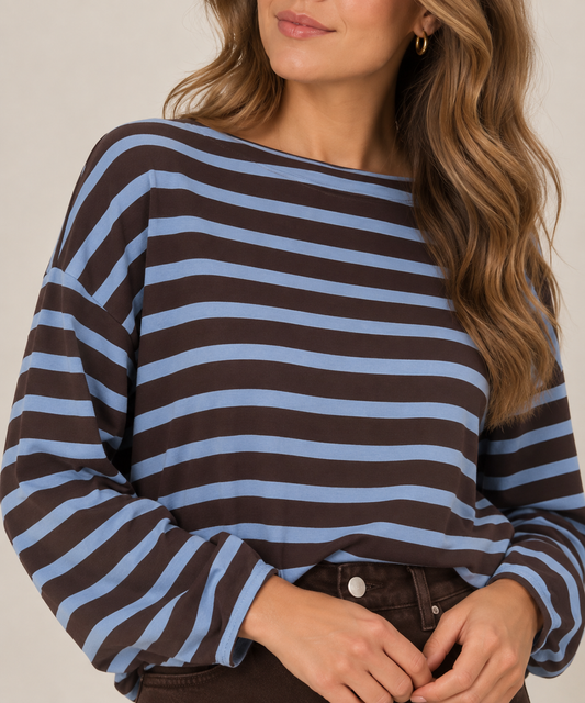 Pull Terra blauw