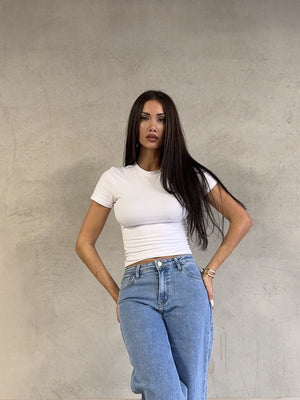 Jeans wide leg RD2972