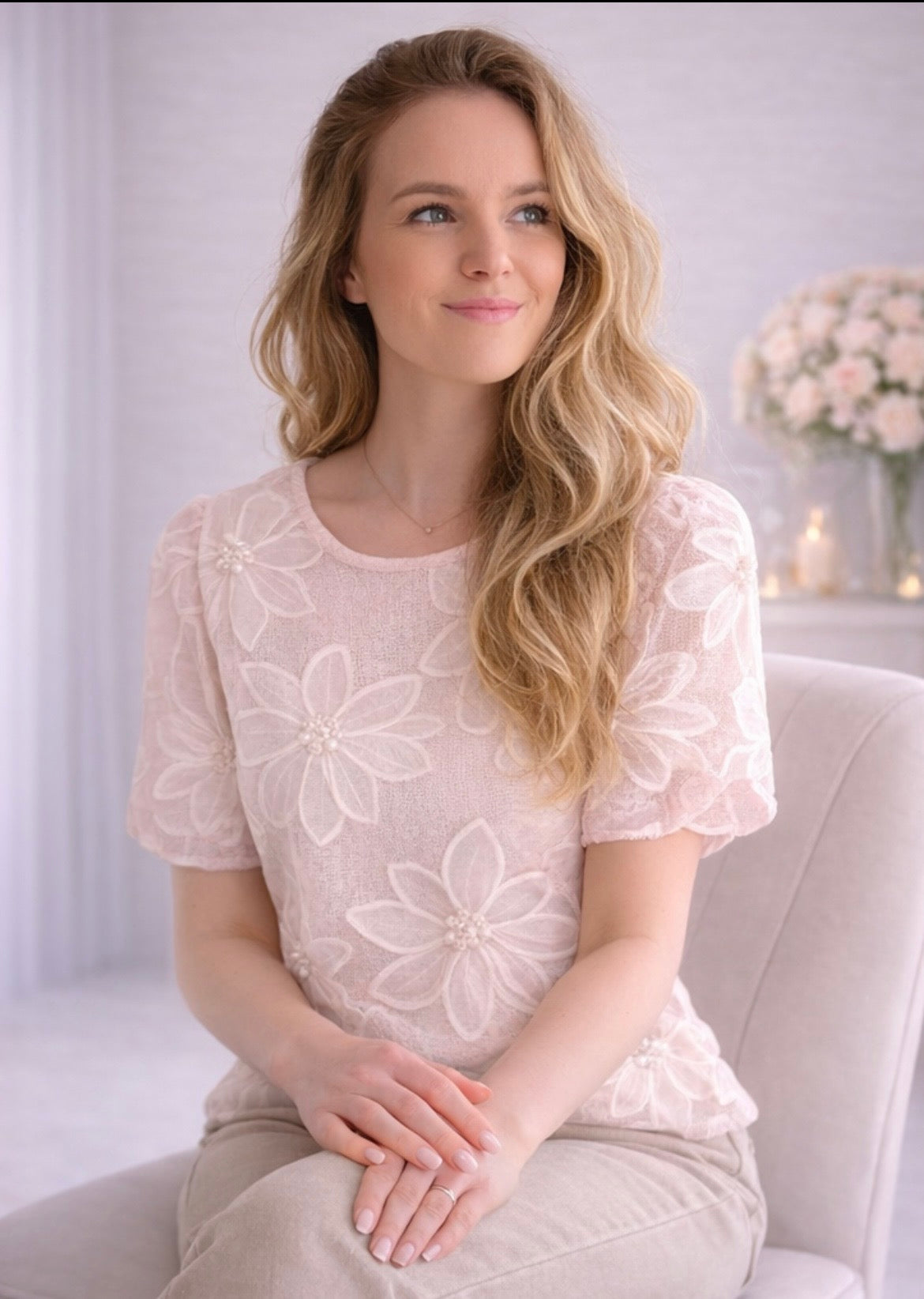 Bloesje Elli roze