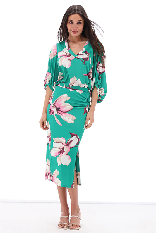 K-design - Rok met split & print (C103)