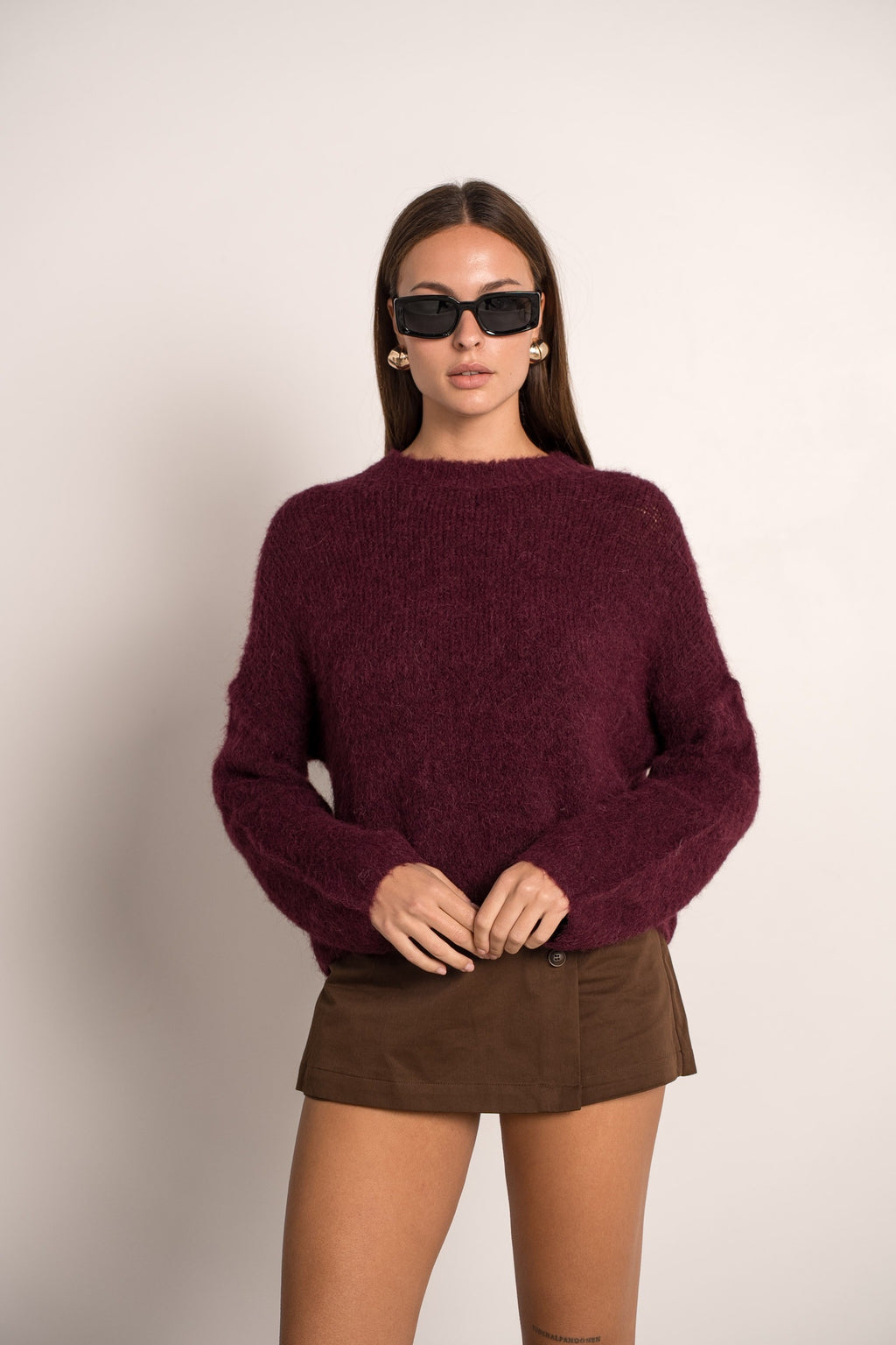 Pull Musy Bordeaux