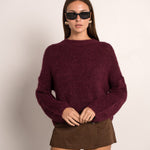 Pull Musy Bordeaux
