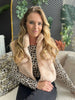 Vestje Evene beige bont